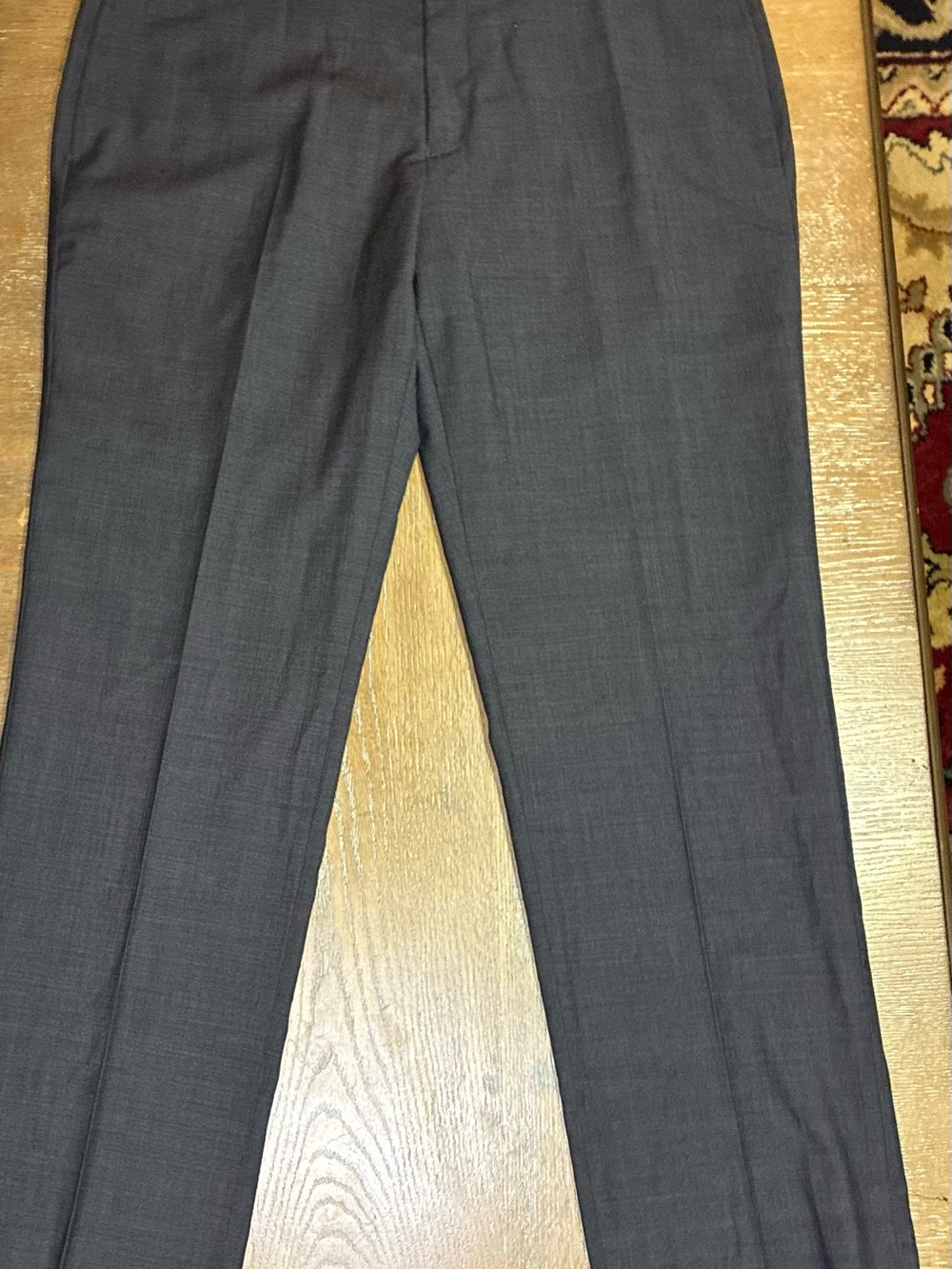 Claiborne Men’s Classic Gray Dress Pants - Modern Tailored Trousers